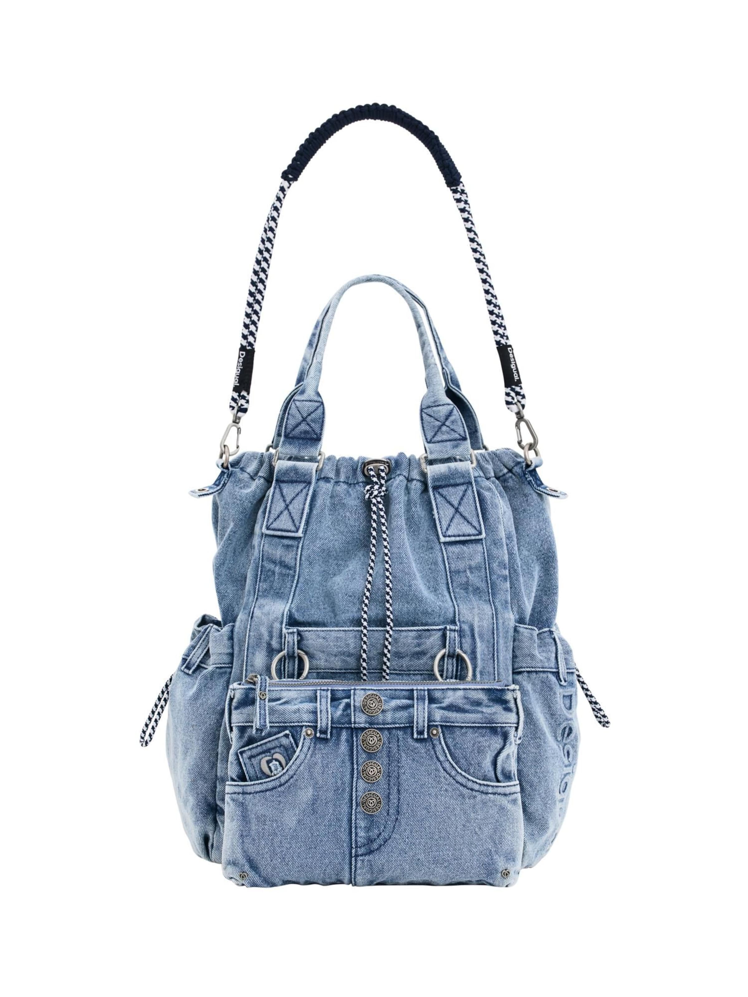 Rucsac de la Desigual pe albastru: față