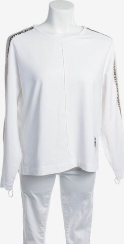 Marc Cain Sweatshirt & Zip-Up Hoodie in M in White: front