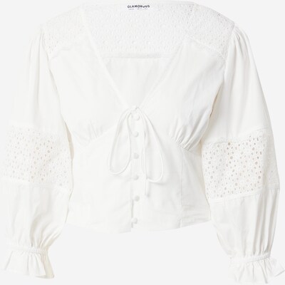 GLAMOROUS Bluse in offwhite, Produktansicht