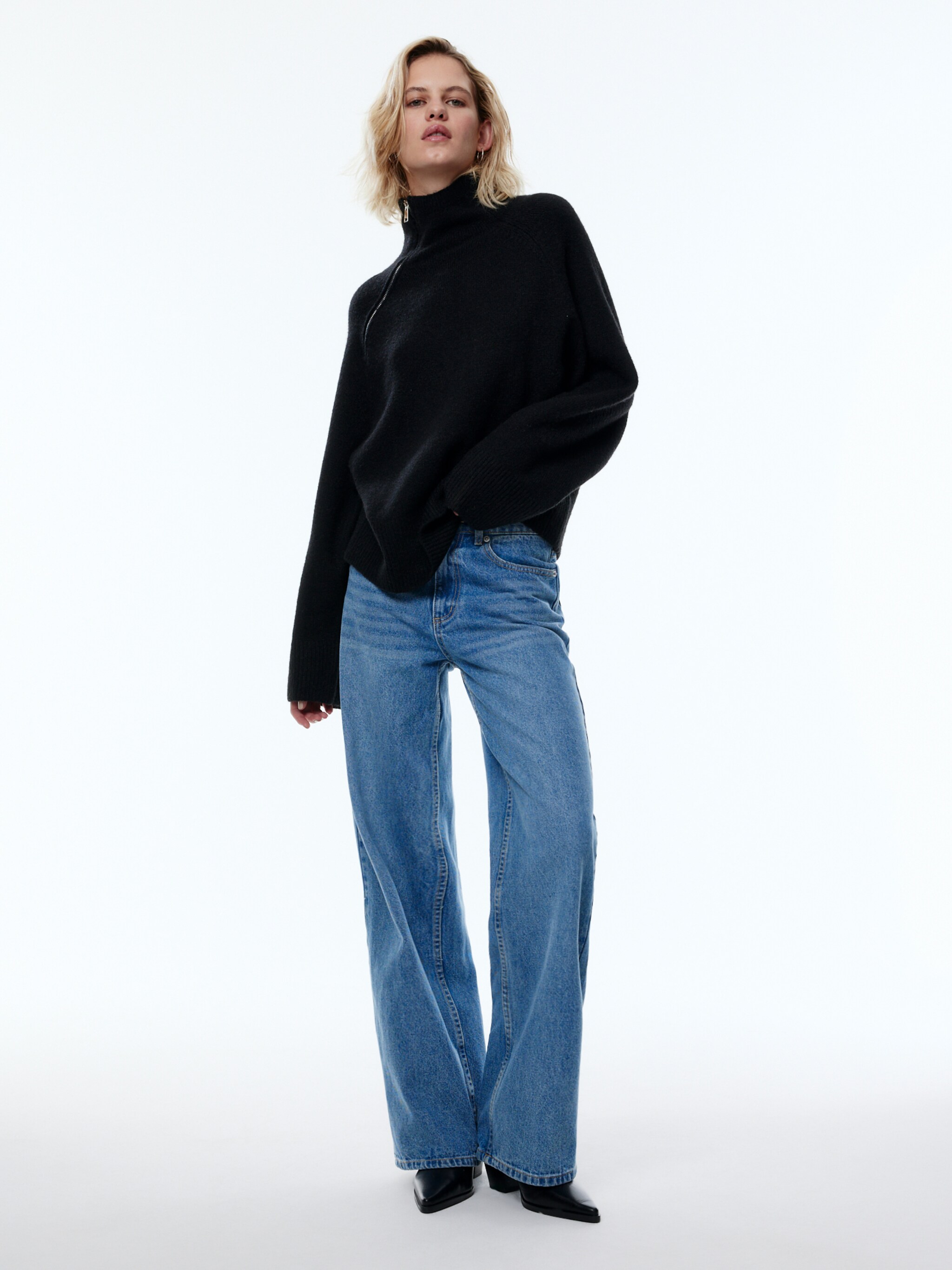 EDITED Produkte Pullover 'Xamira' schwarz