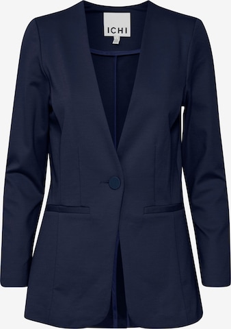 ICHI Blazer in Blue: front