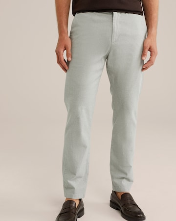 Coupe slim Pantalon WE Fashion en vert