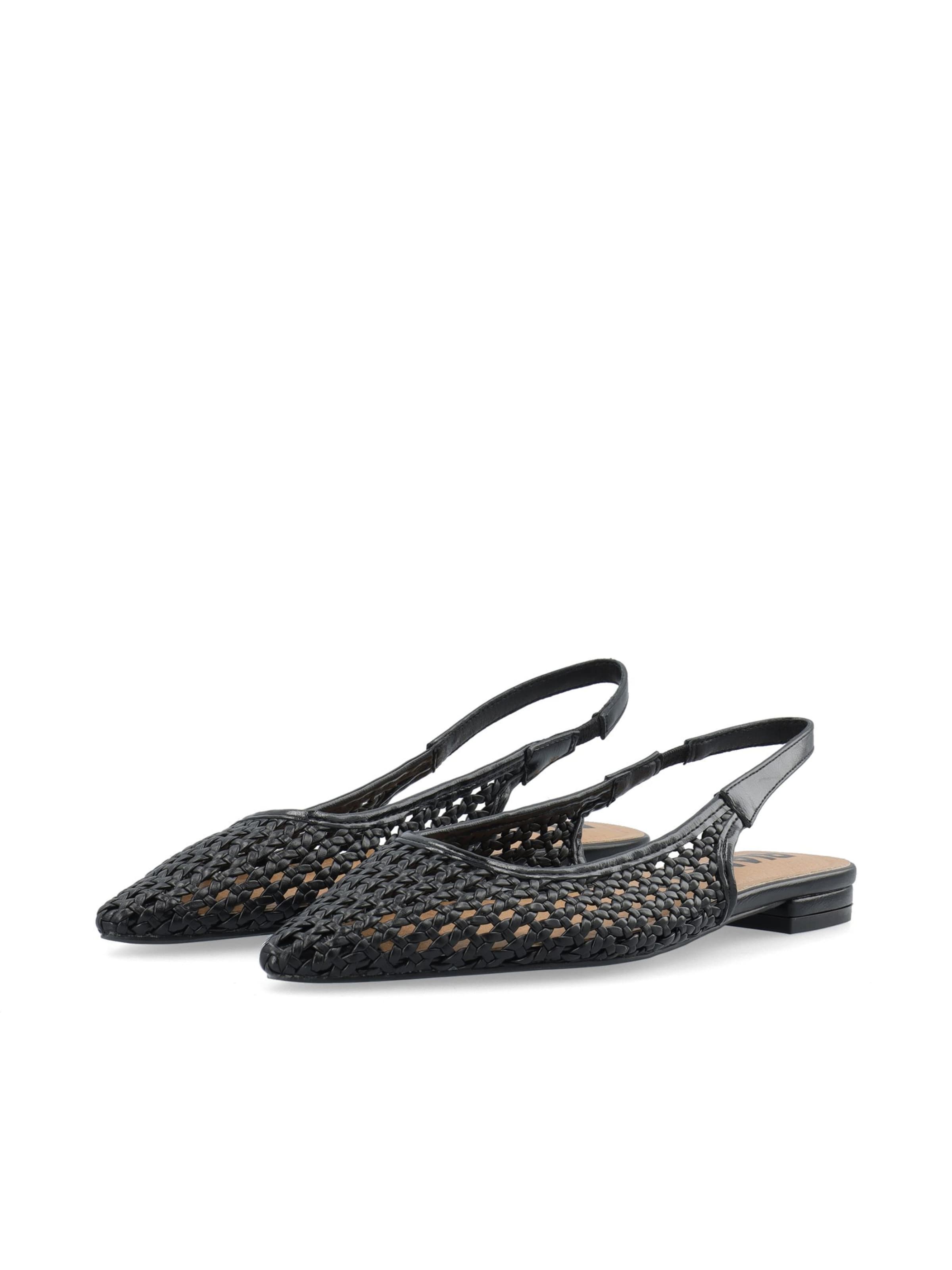 Bianco Slingpumps i sort