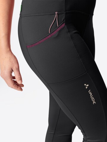 VAUDE Skinny Outdoorbroek 'Neyland' in Zwart