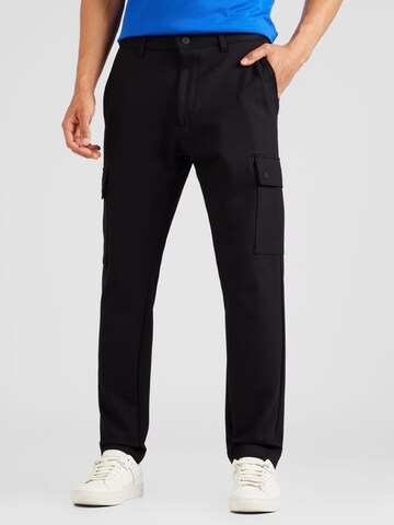 Regular Pantalon 'Glian' HUGO en noir : devant