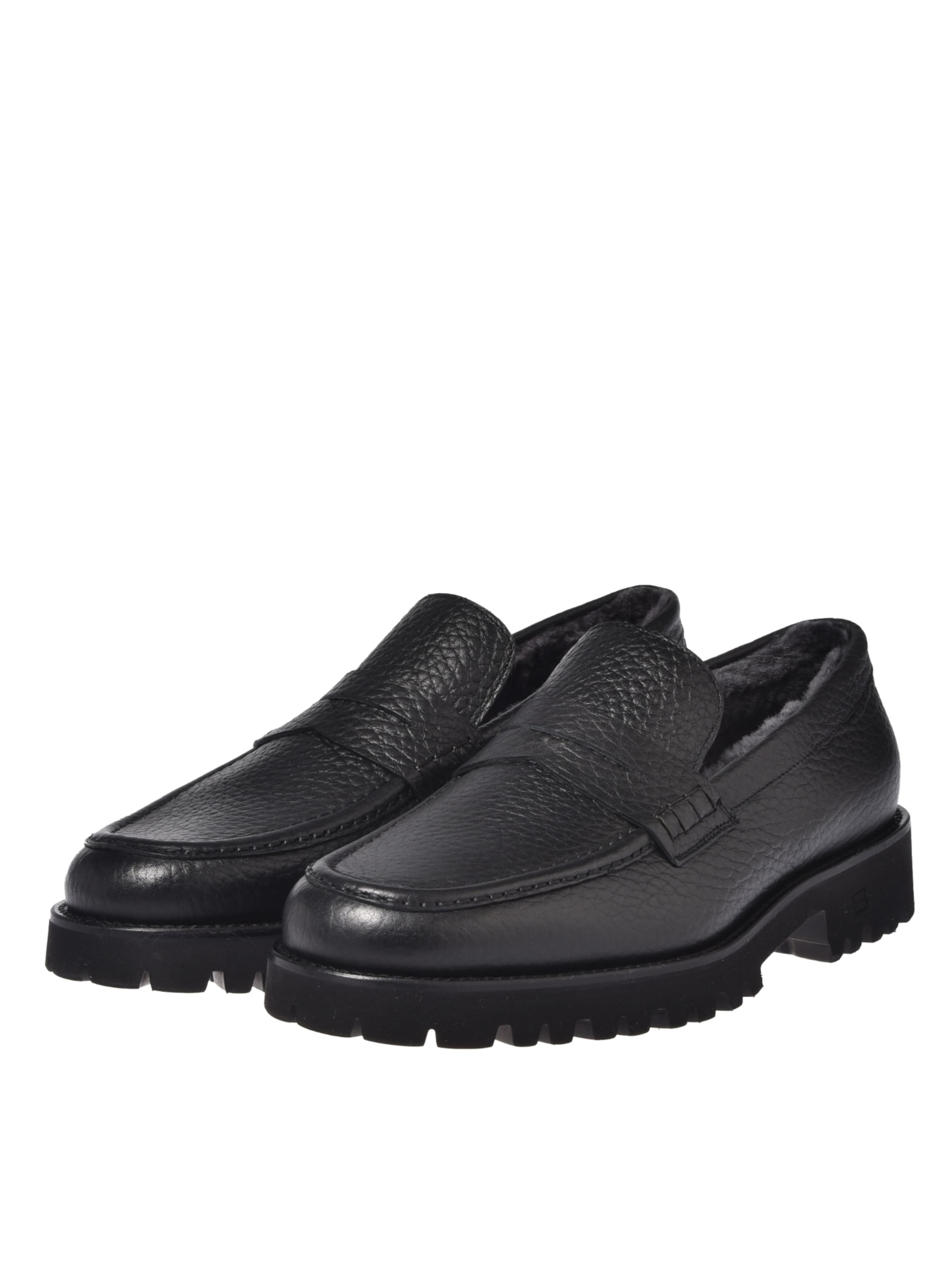 BALDININI Moccasins in Black