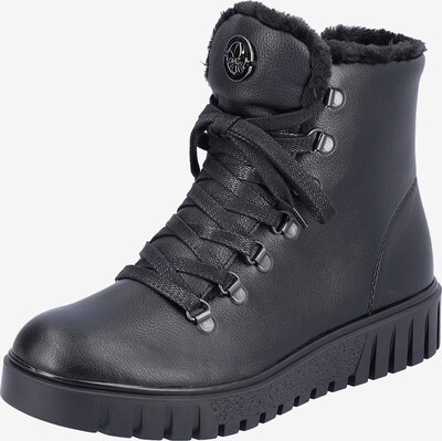 Rieker Lace-Up Boots in Black, Item view
