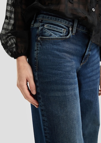 QS Wide leg Jeans 'Catie' in Blue