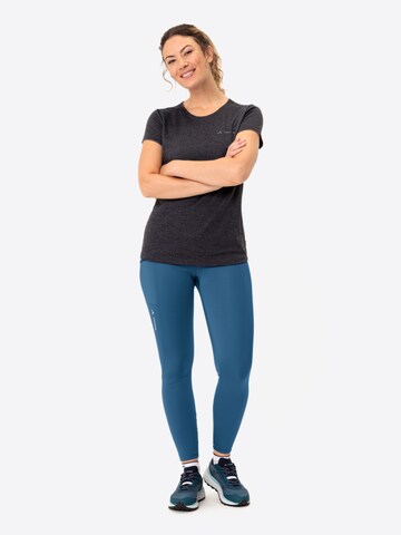 VAUDE Slim fit Outdoor trousers 'Essential  TH' in Blue