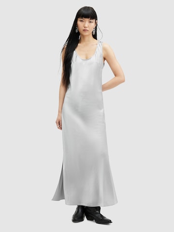 AllSaints Kleid 'LISA' in Silber: predná strana