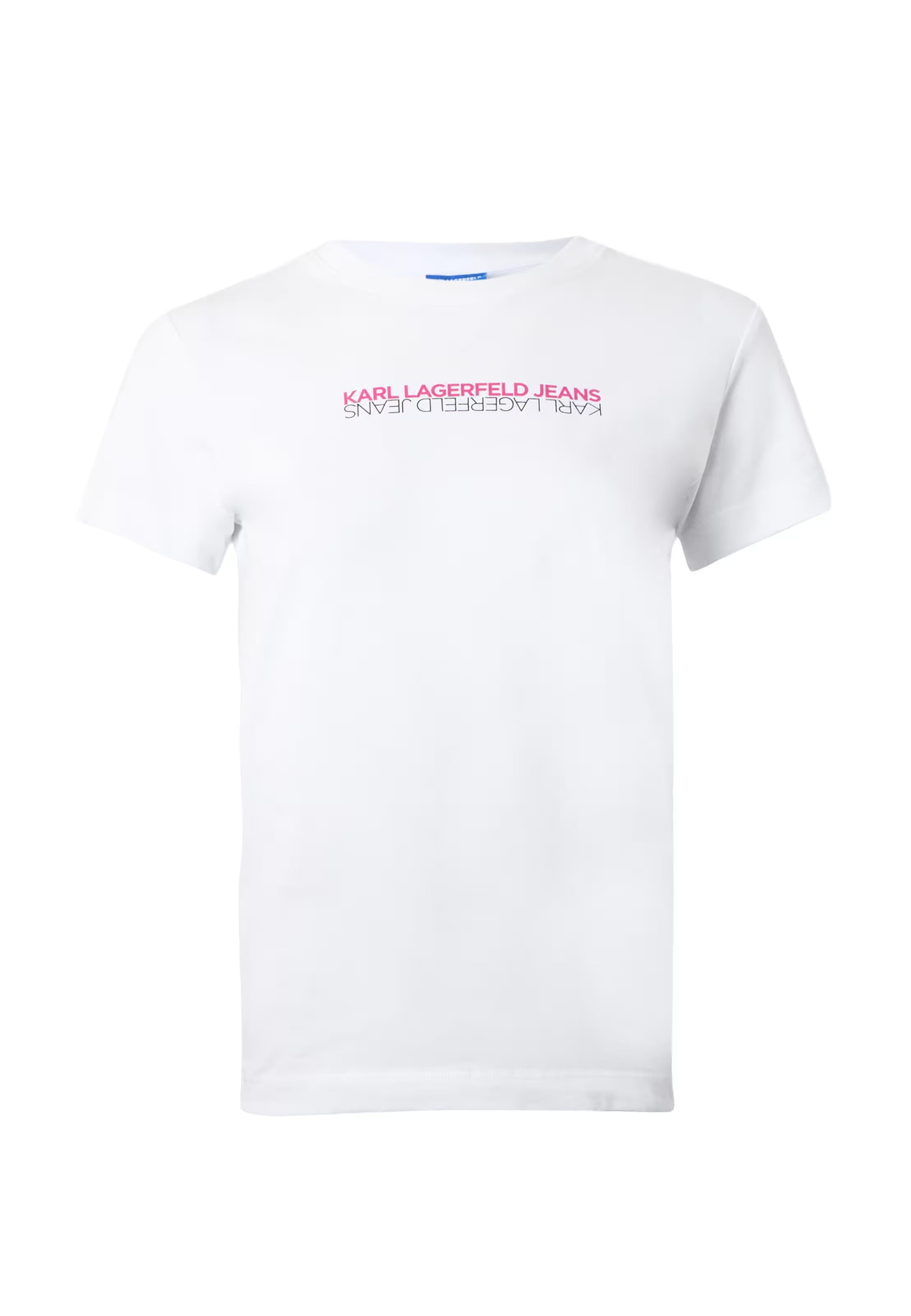 Maglietta di KARL LAGERFELD JEANS in bianco: frontale