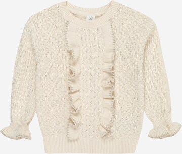 Pull-over GAP en beige : devant