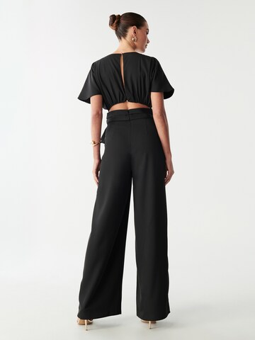 BWLDR Jumpsuit 'AURA' in Schwarz: Rückseite