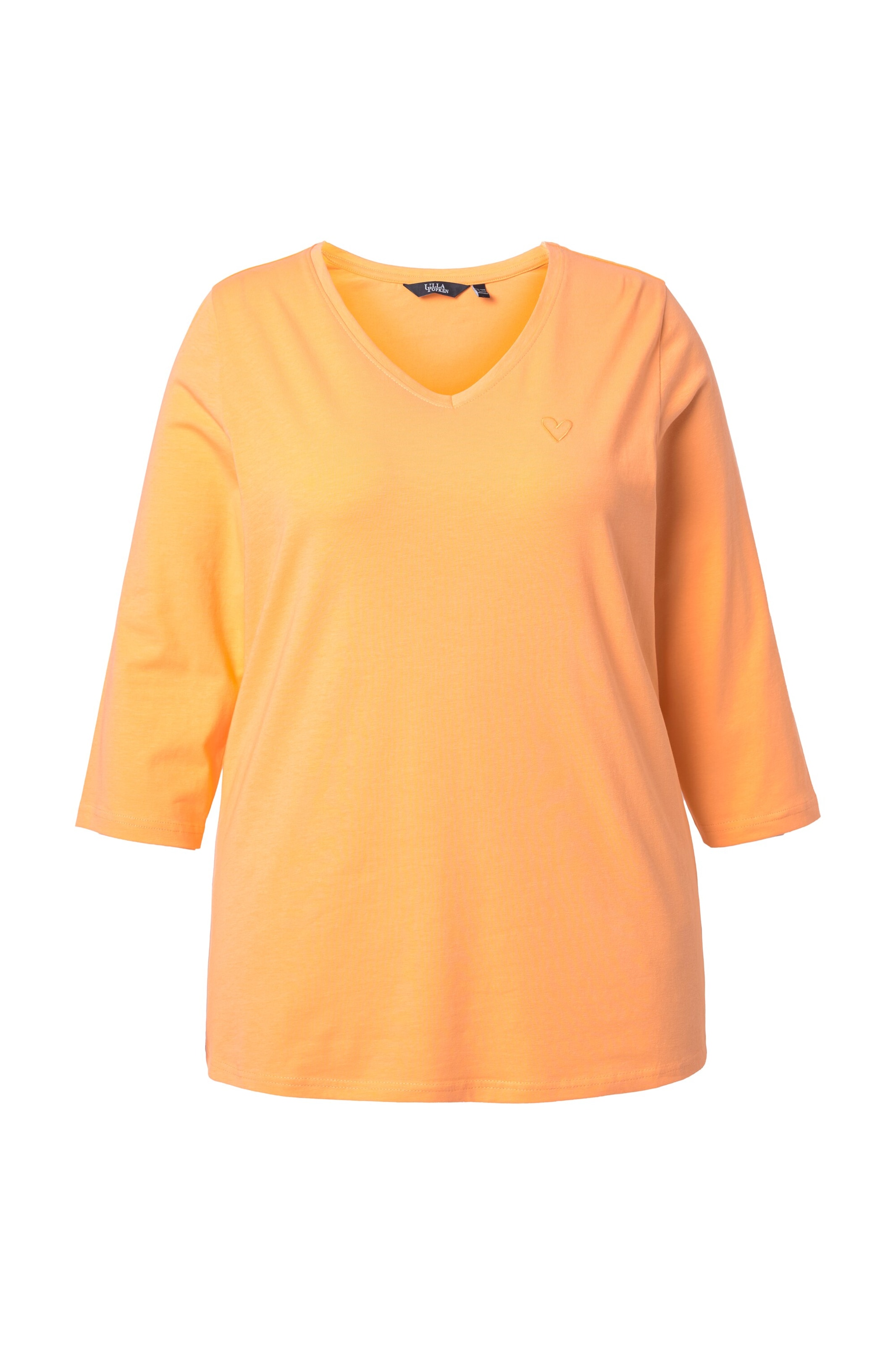 Ulla Popken Shirt in Oranje: voorkant