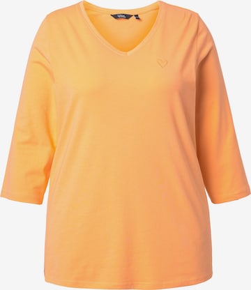 Ulla Popken Shirt in Oranje: voorkant