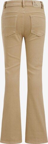 WE Fashion Flared Jeans i beige