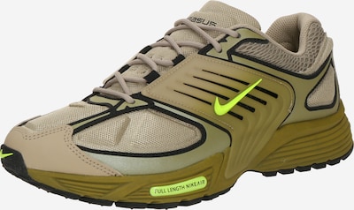 Sportbačiai be auliuko 'AIR PEGASUS WAVE' iš Nike Sportswear, spalva – rusvai žalia / neoninė žalia, Prekių apžvalga