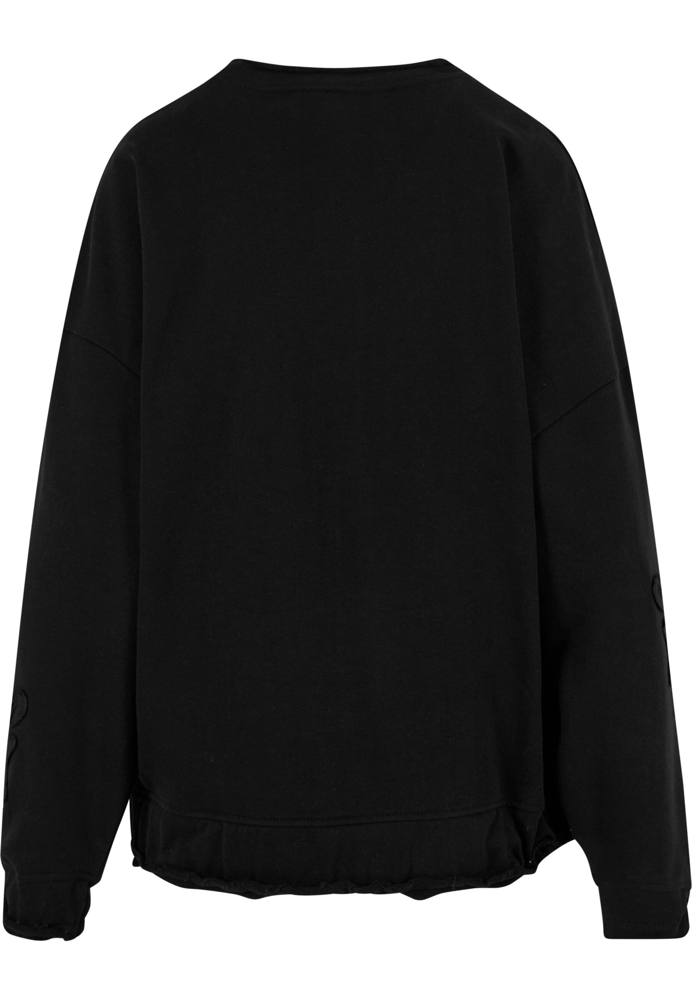 FeliciousSweater majica - crna boja