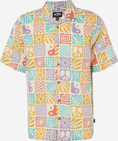 BILLABONG Button Up Shirt 'SUNDAYS VACAY' in Light beige / Turquoise / Mustard / Lavender, Item view