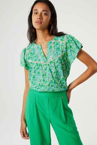 Fabienne Chapot Blouse in Blue: front