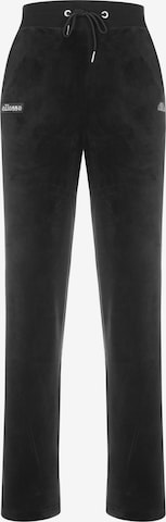 Regular Pantalon de sport 'India' ELLESSE en noir : devant