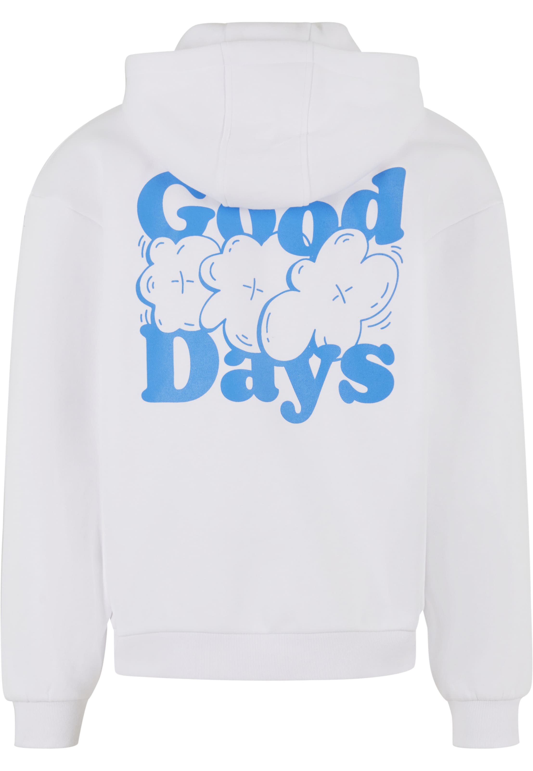 MT Upscale Mikina 'Good Days' – bílá
