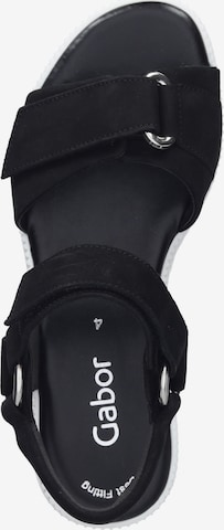 GABOR Sandals in Black