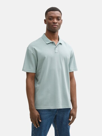 T-Shirt TOM TAILOR DENIM en bleu : devant