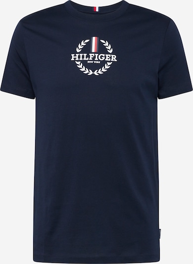 TOMMY HILFIGER T-Shirt en bleu marine / rouge / noir / blanc, Vue avec produit