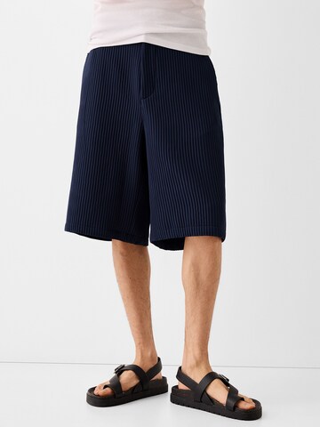 regular Pantaloni di Bershka in blu
