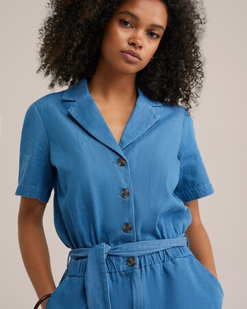 Combinaison WE Fashion en bleu