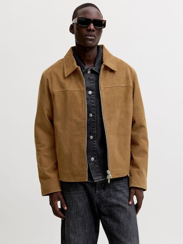 JACK & JONES Between-Season Jacket in Brown: front