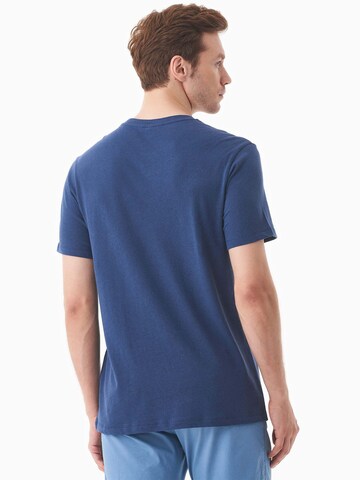 Organication T-Shirt in Blau
