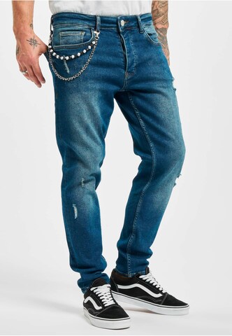 Tapered Jeans di 2Y Premium in blu