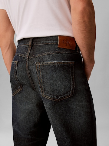 Calvin Klein Jeans Loosefit Jeans in Blauw
