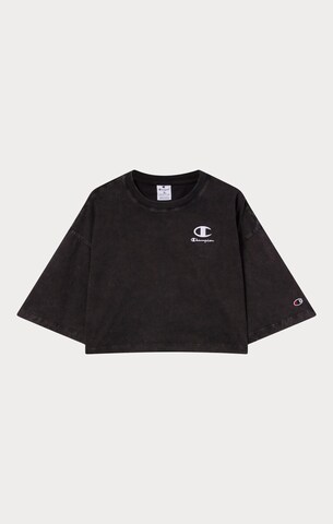 Champion Authentic Athletic Apparel T-Shirt in Schwarz: Vorderseite