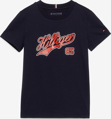 T-Shirt TOMMY HILFIGER en bleu : devant