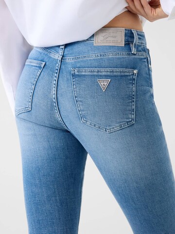 GUESS Flared Jeans 'Sexy' in Blau