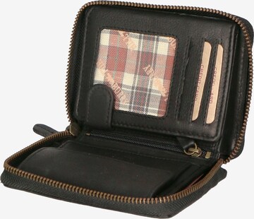 HILL BURRY Wallet in Black: front