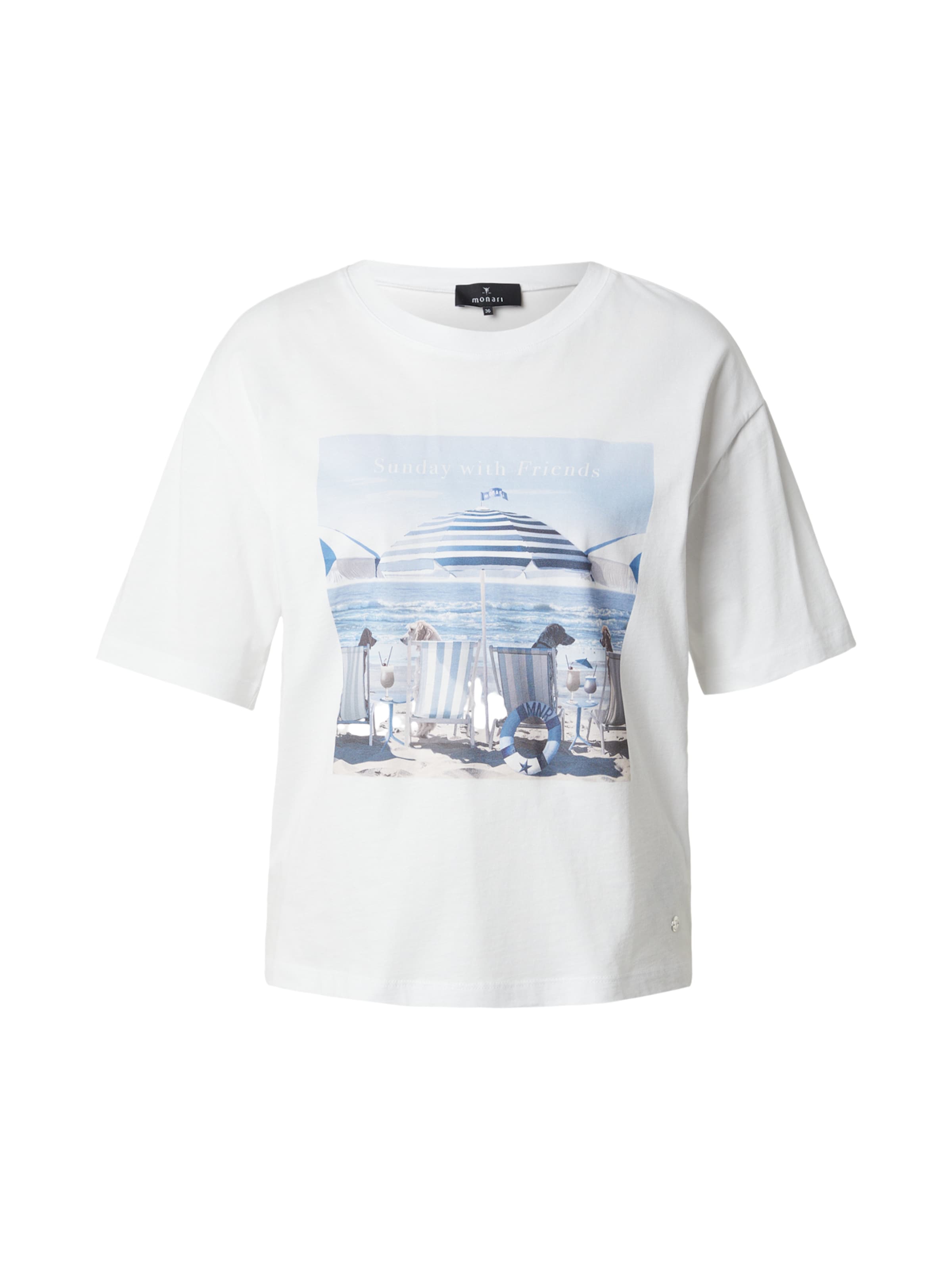 monari Тениска в бежово: отпред