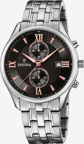 Montre à affichage analogique 'Chronograph TIMELESS CHRONOGRAPH' FESTINA en noir : devant
