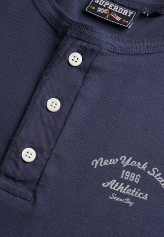 Superdry & Co Shirt 'Athletic Essentials' in Blue