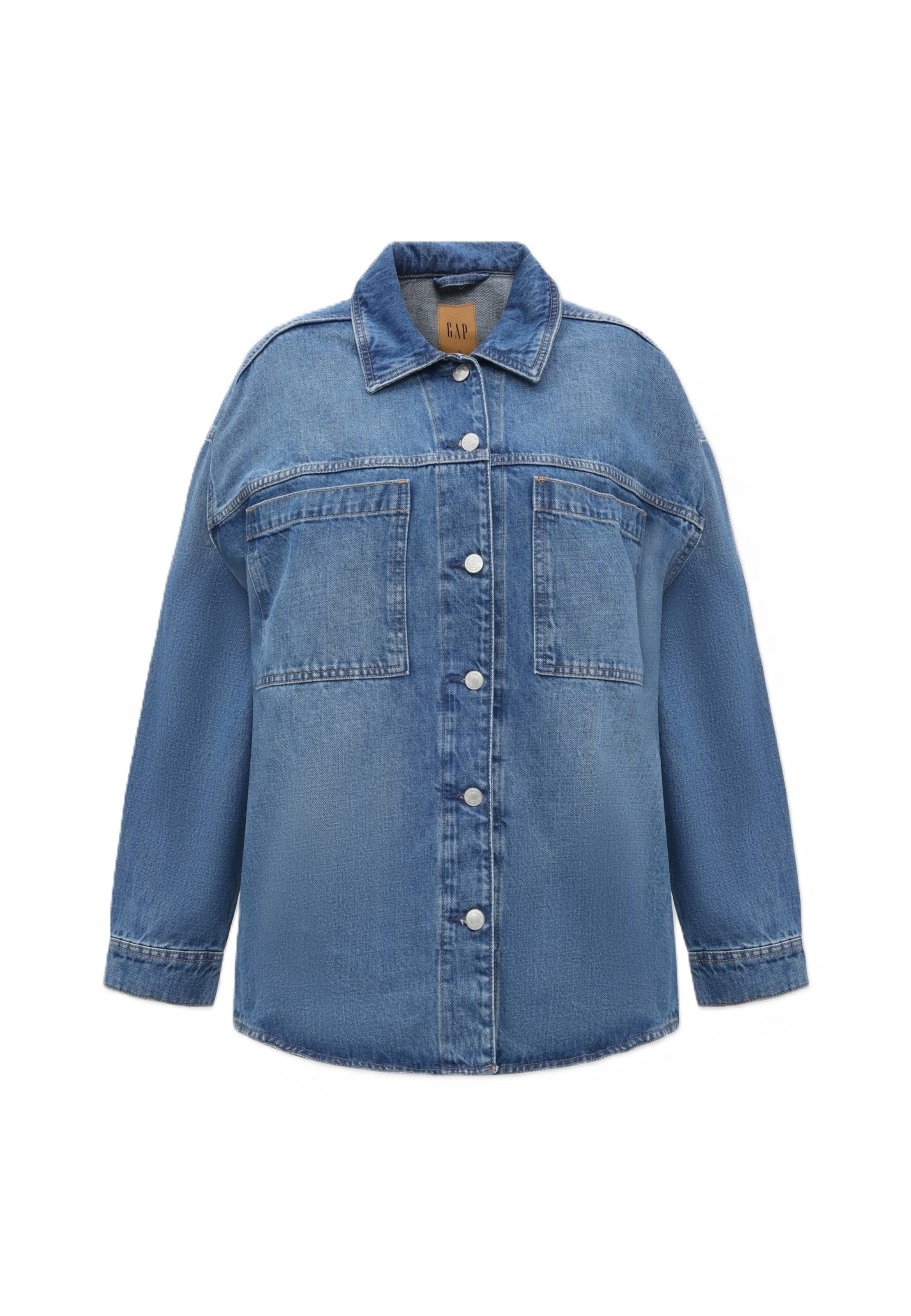 Giacca di mezza stagione di GAP in blu: frontale