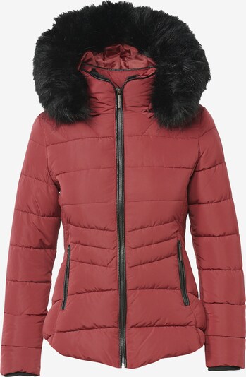 KOROSHI Zimní bunda - tmavě červená / černá, Produkt