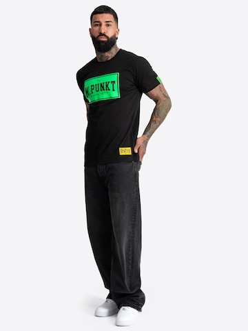 Tricou 'MPUNKT 03' de la Benlee pe negru
