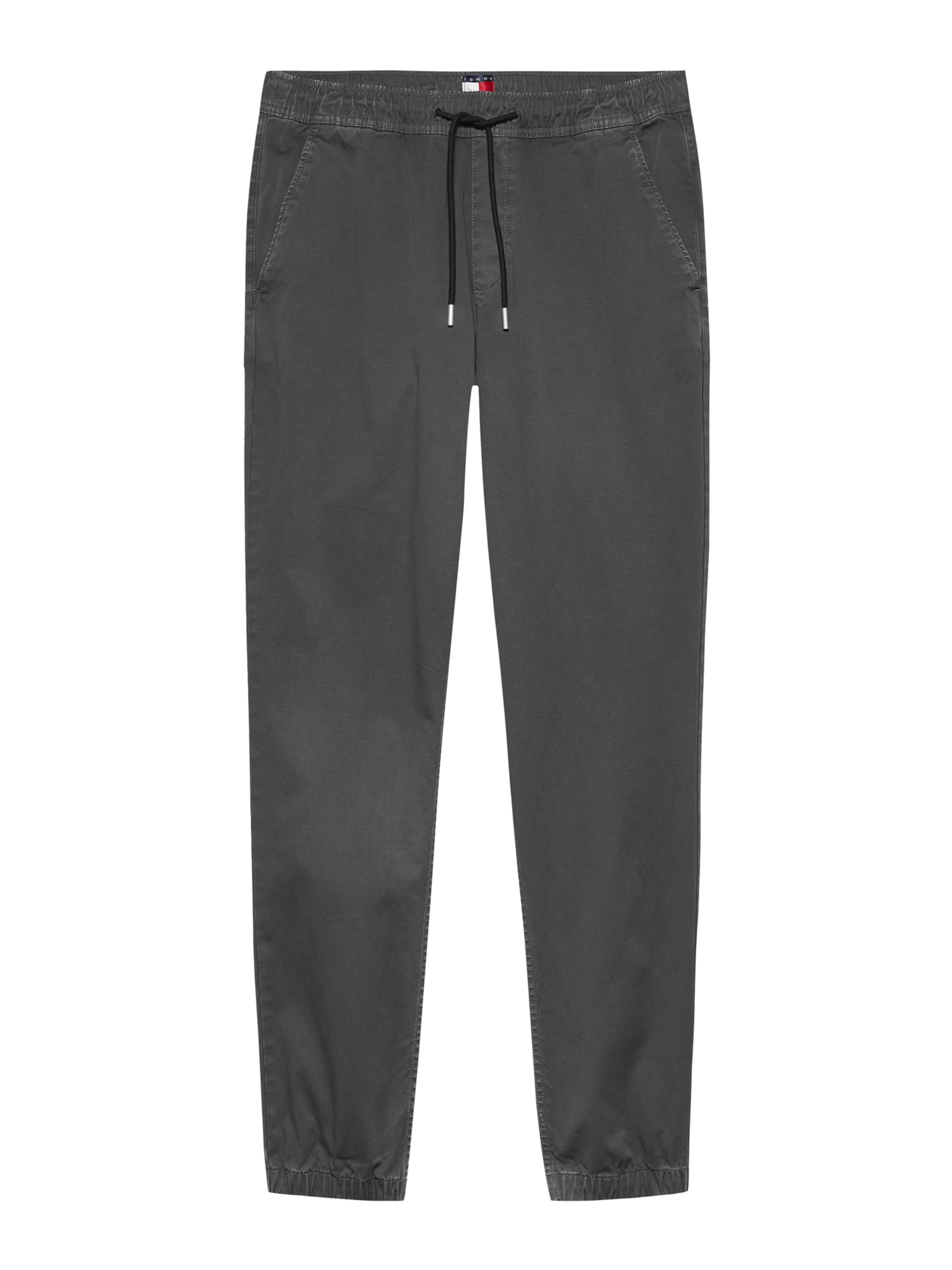 Tommy Jeans Alt kitsenev Püksid 'AUSTIN', värv hall: eest vaates