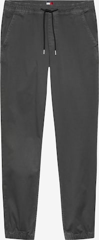 pilka Tommy Jeans Siaurėjantis Kelnės 'AUSTIN': priekis