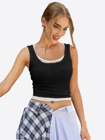 Imily Bela Top w kolorze czarny: przód