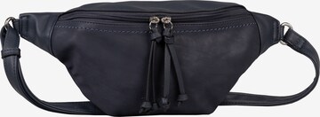 TOM TAILOR Fanny Pack in Blue: front