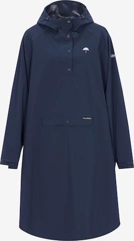 Manteau fonctionnel Schmuddelwedda en bleu : devant